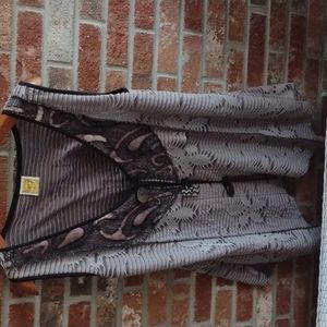 Hand Jive wearable art vest